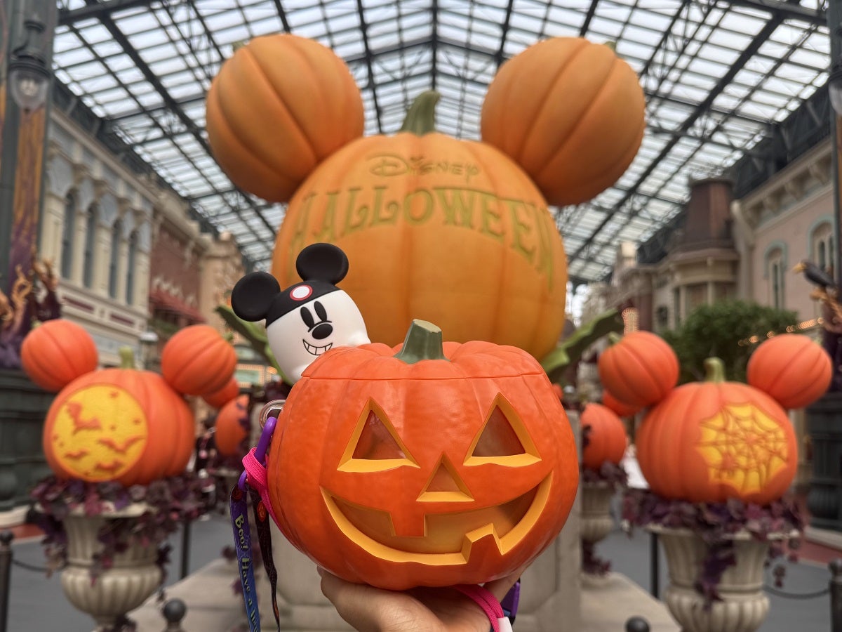 東京ディズニーランド2025ハロウィンメニュー、ポップコーンバケット