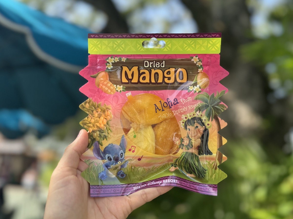 ディズニーランド定番食べ歩き&お土産おすすめ「ドライマンゴー」