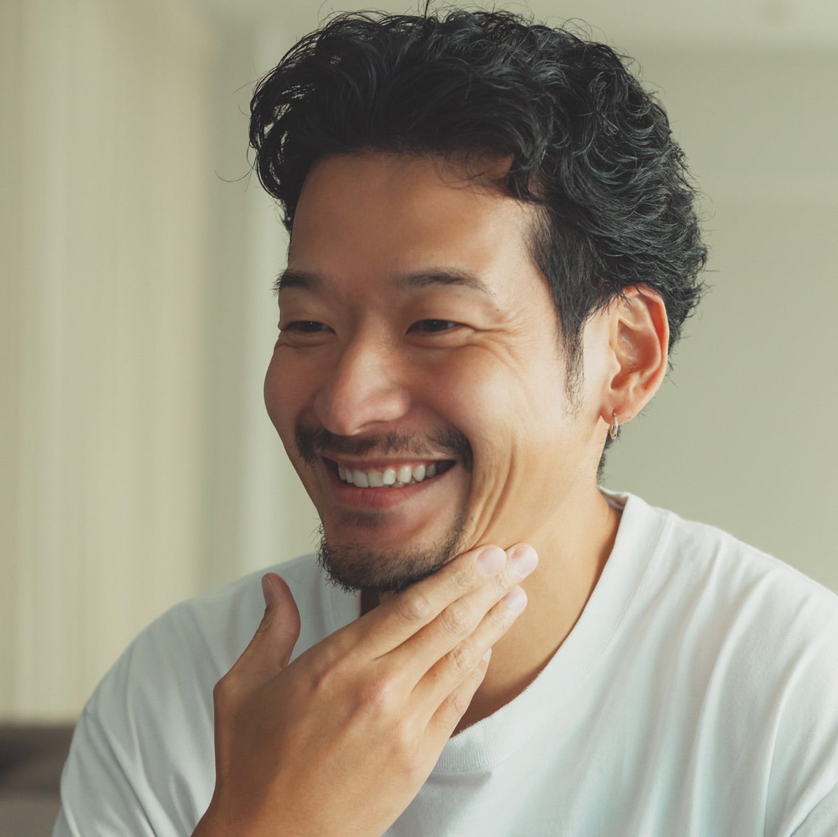 理容師の柿坂宗一郎さん