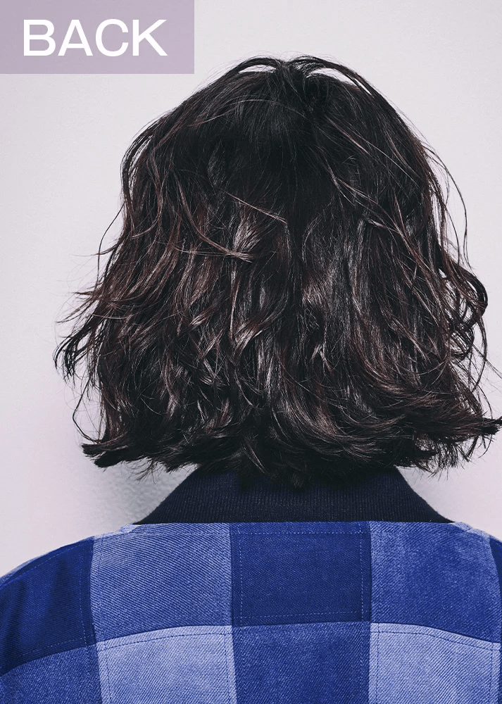 パーマヘアメンズミディアム