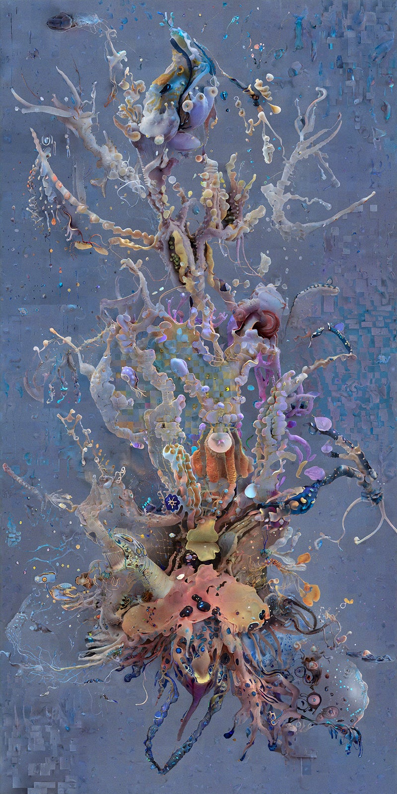エンタングルド・アザーズ（Entangled Others）の作品「specious upwellings（見せかけの湧昇）」の全体像２