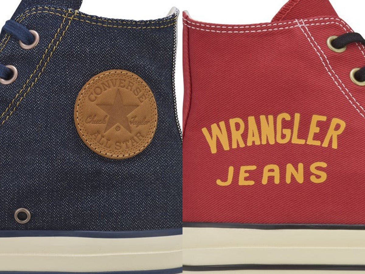 デニムな“オールスター”！「コンバース」と「ラングラー」のコラボスニーカーはヴィンテージ好き必見！