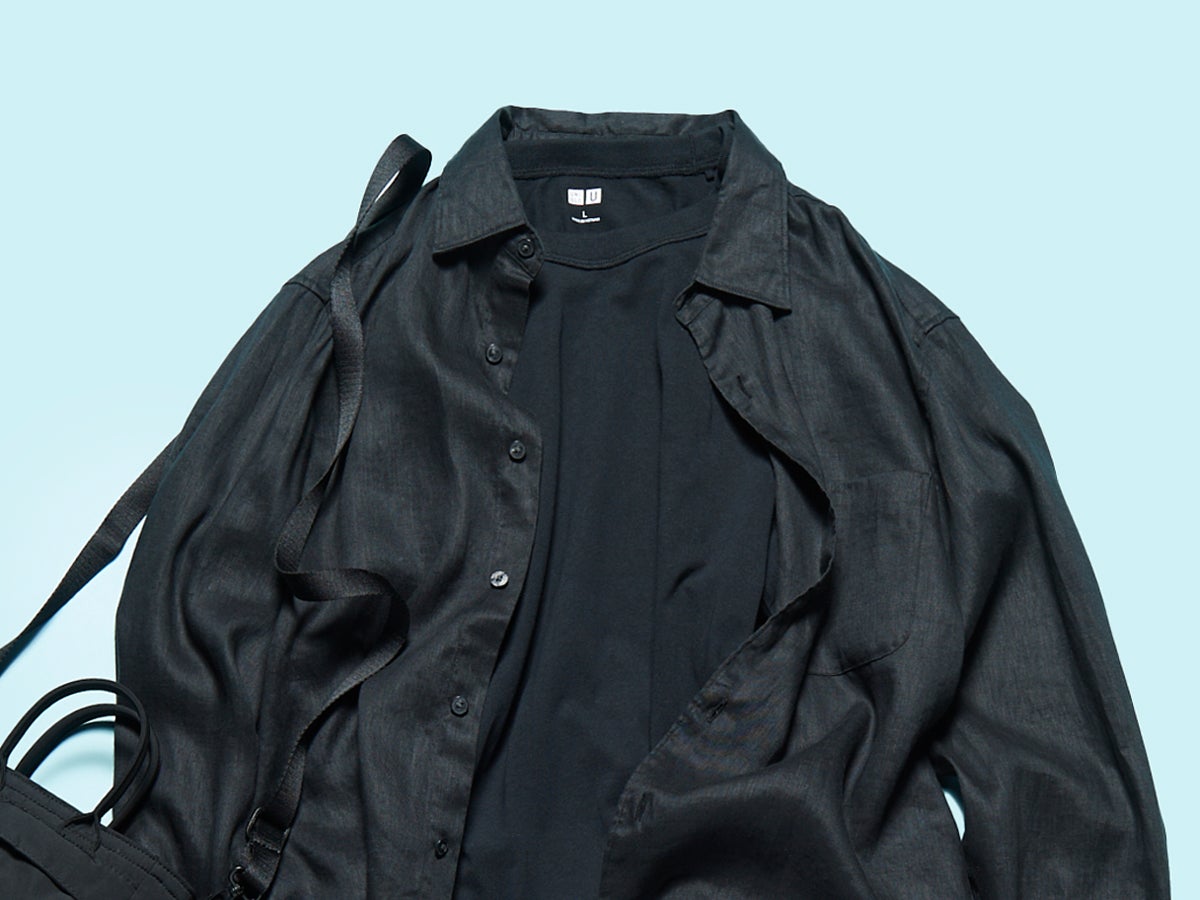 黒でも涼しい「ユニクロ」“高見え好印象”コーデ４選／ブラックアイテム編！