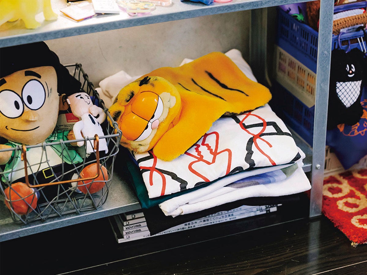 Ｔシャツとぬいぐるみ