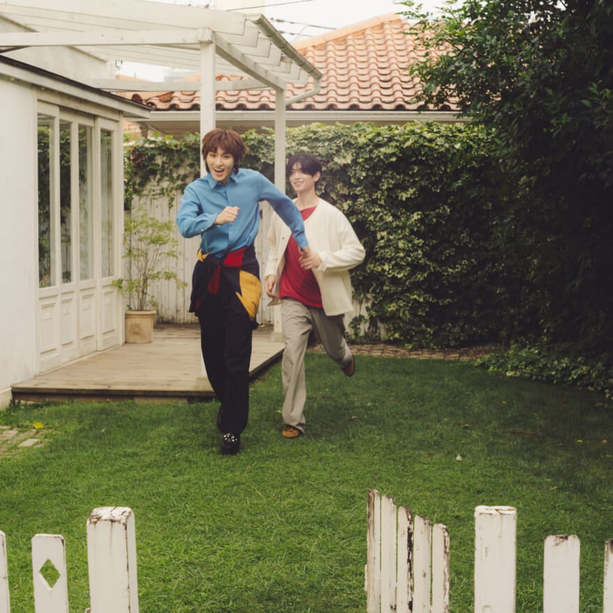 タイのBLドラマ『Your Sky』主演で人気の俳優Thomas(トーマス)さんとKong(ゴン)さん4 おいかけっこ