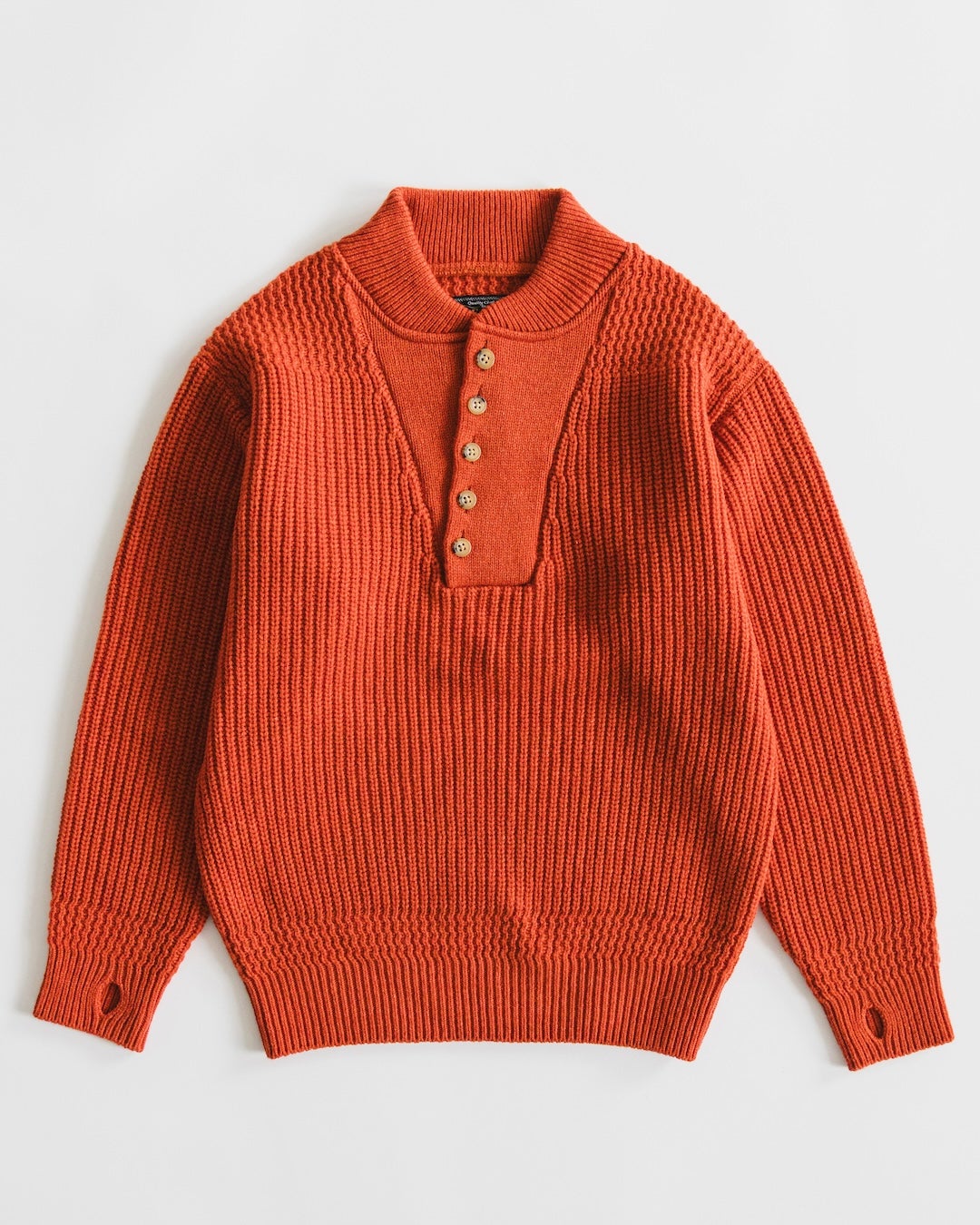 「BEAMS PLUS LIMITED STORE」 ニット コレクション オレンジ