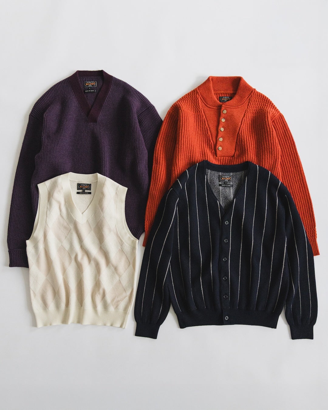 「BEAMS PLUS LIMITED STORE」 ニット コレクション ニット ビジュアル