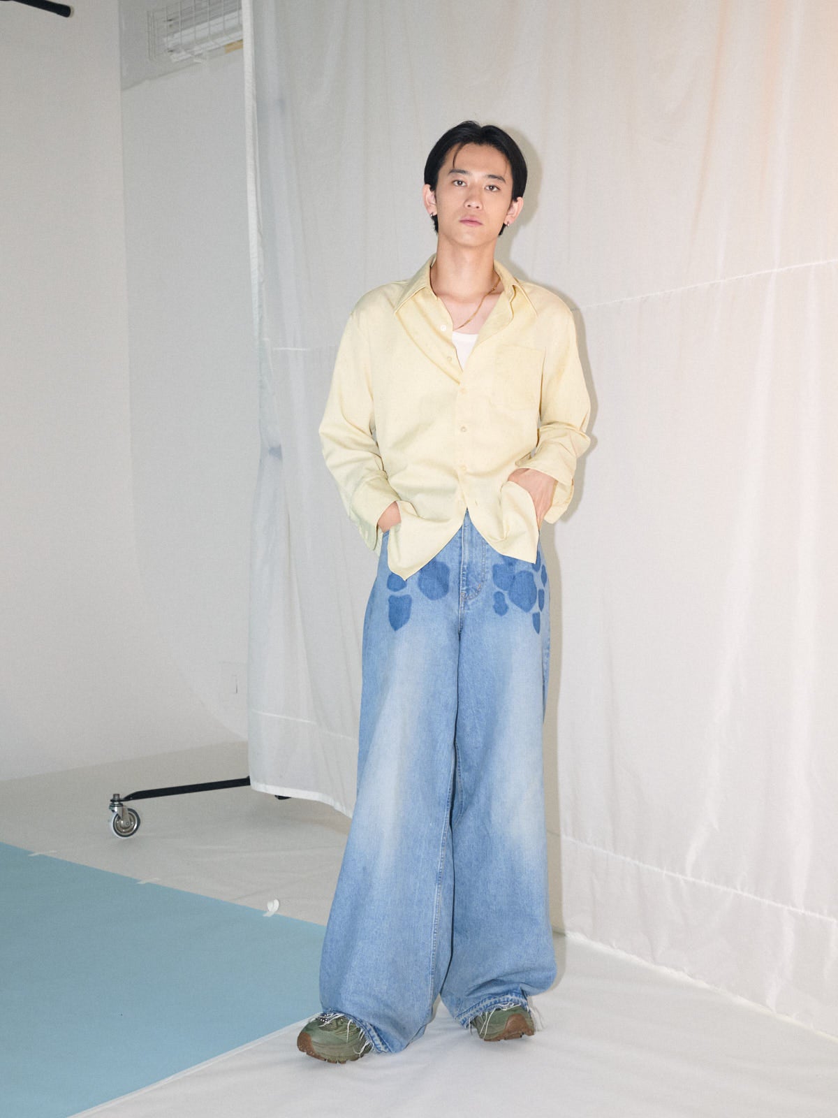 小方蒼介の秋の私服