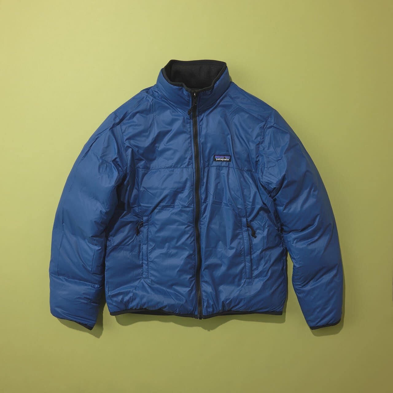 メンズ・リバーシブル・ダウン・ベター・セーターのリバーシブルの裏地