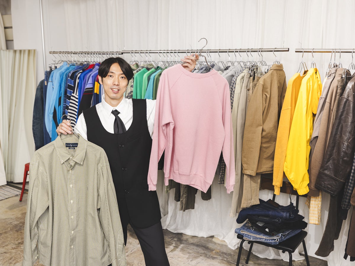 「コンプ」のスタンダードな古着はモテる!?　シックなシャツ＆スラックスにレザーのカーコートが気分！【プロが推す東京の古着屋㉜ Comp(コンプ）】