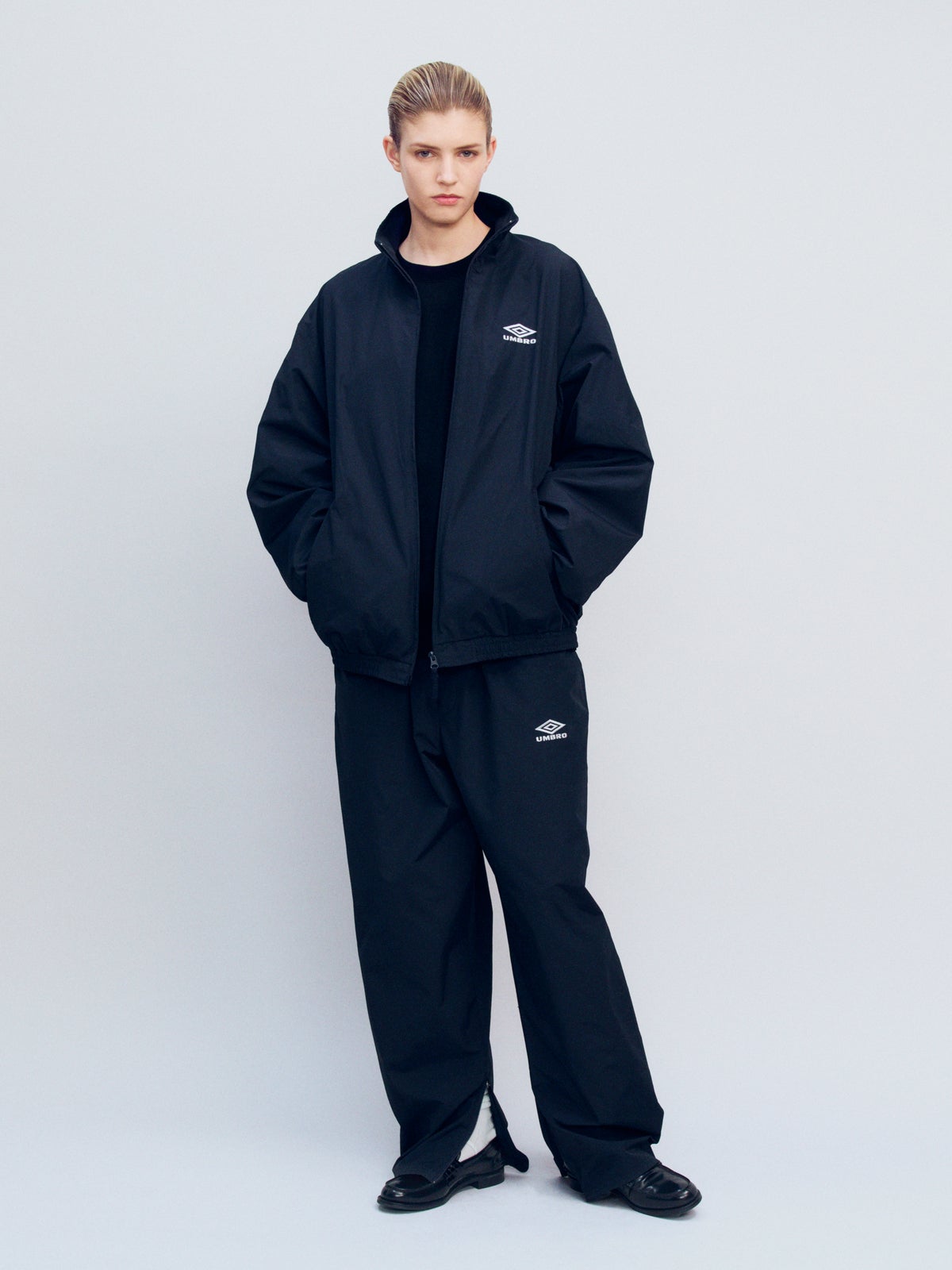 CO/NY POPLIN TRACK JACKET