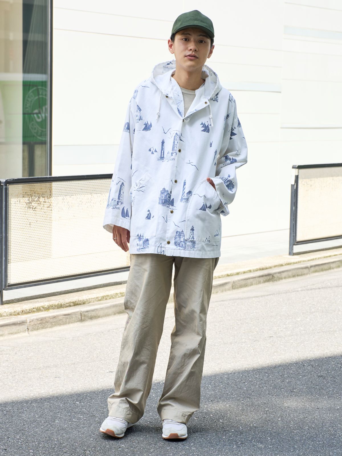 美容師畠山さんのニューバランスお洒落な着こなし