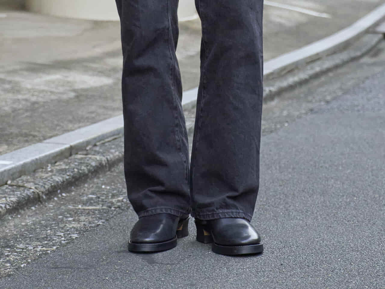 守屋光治の秋冬私服_アトラクションズのエンジニアブーツ