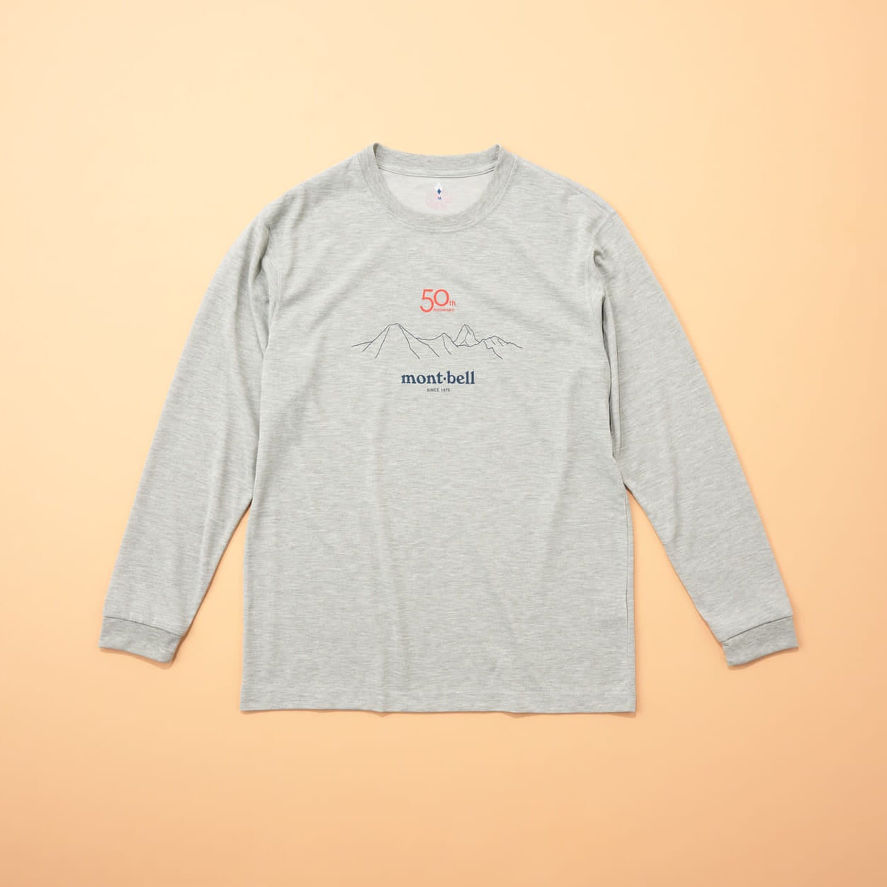 モンベルの50th WIC.ロングスリーブT サミッツ シャツ