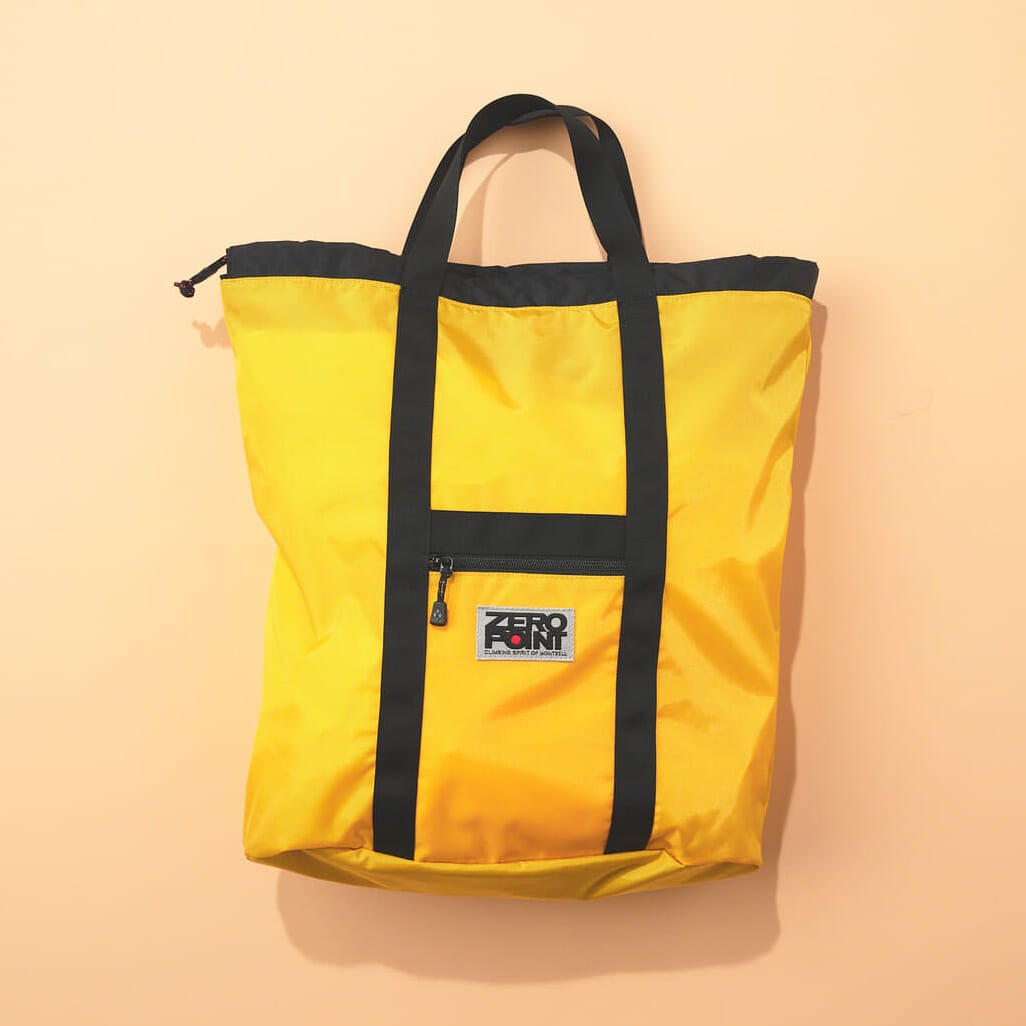 モンベルの50th ギアコンテナ バッグ