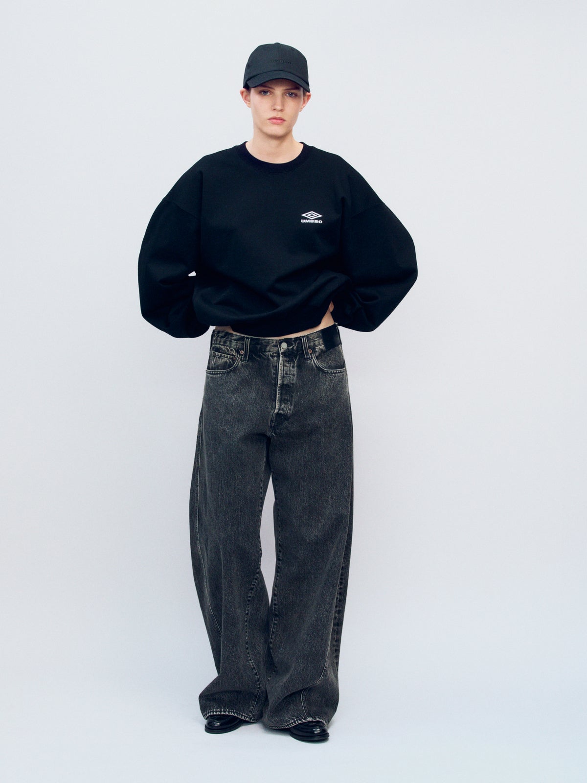 HIGH GAUGE COTTON SWEAT LS