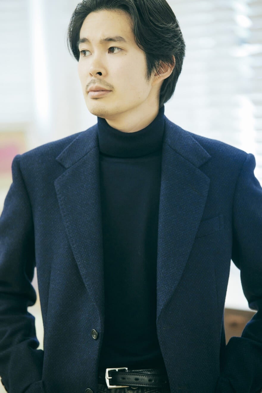 〈FUMIYA HIRANO〉のオーダージャケット 井上さん 3