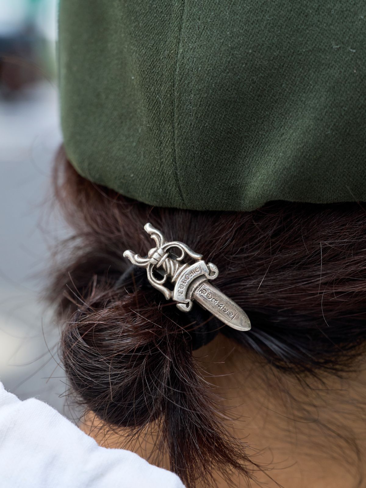 クロムハーツのヘアクリップ