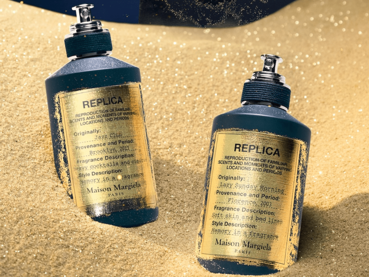 【メゾン マルジェラ「レプリカ」フレグランス】ホリデー限定コレクションは“ゴールド×ネイビー”の特別仕様