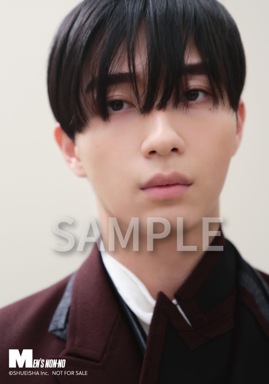 メンズノンノ12月号(11月8日発売)のカバー野村康太の特典フォトカードC