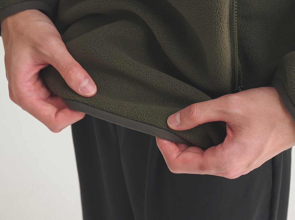 ザ・ノース・フェイスの新作フリース/フィールドフリースハーフジップの試着&本音レビューの生地感