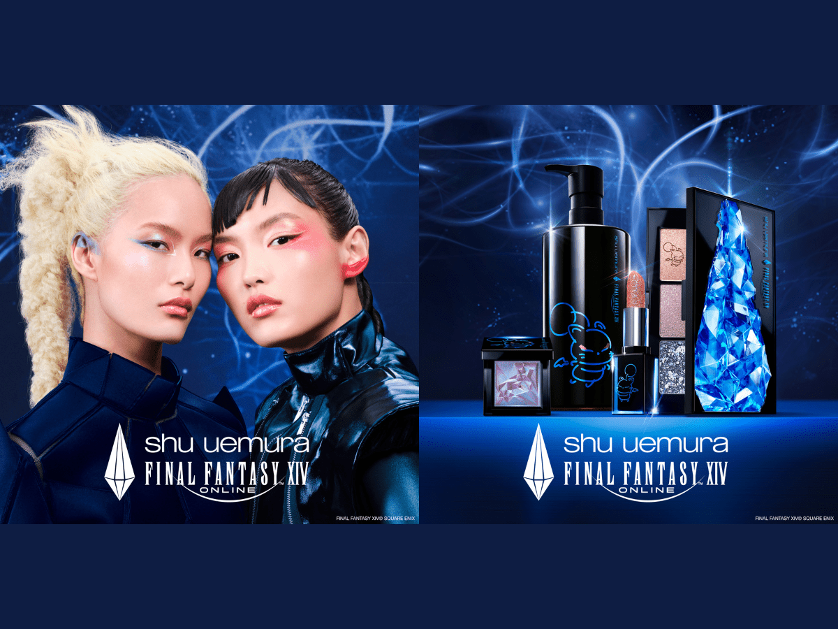 【クリスマスコフレ】シュウ ウエムラ×FF14の煌めくホリデーコレクション。マザークリスタル、モーグリをイメージした限定アイテムが眩しい！