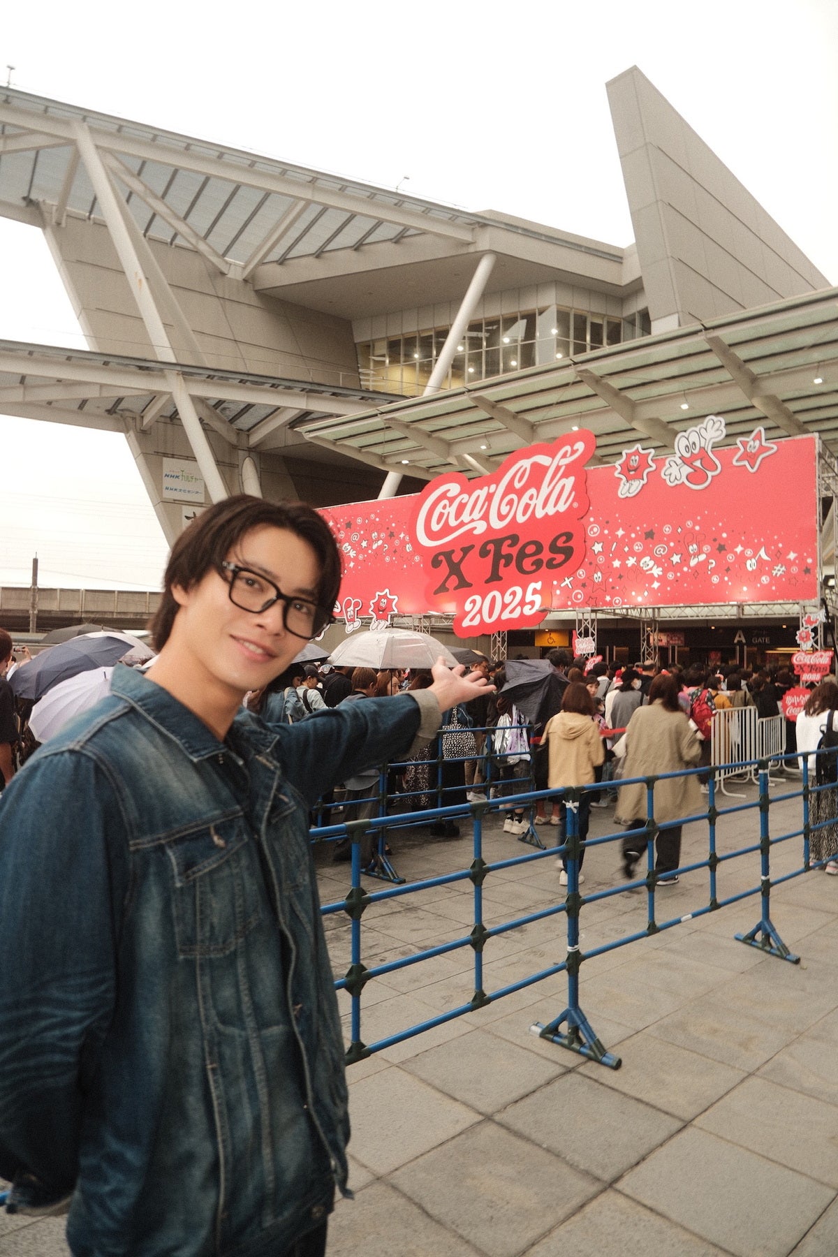 Coca-Cola X Fes 2025 入り口