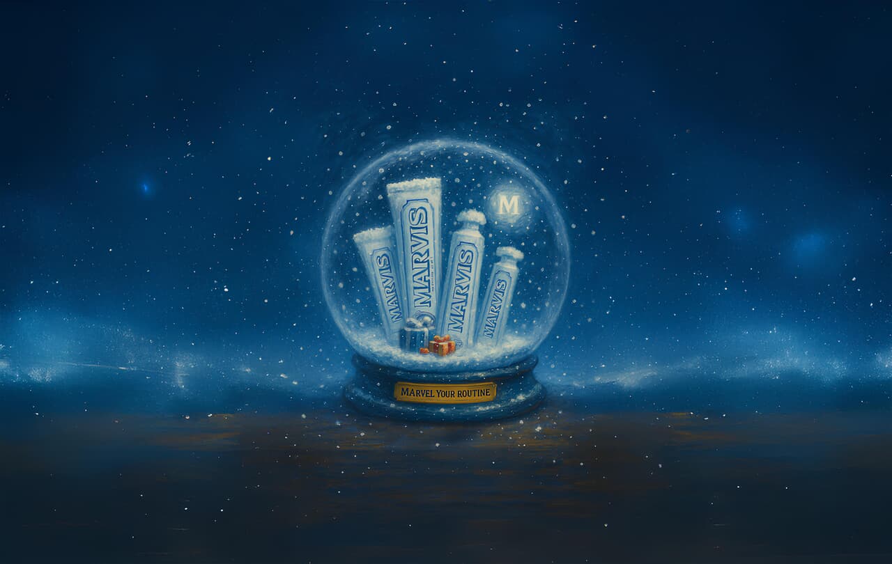 WHITEN YOUR XMAS with MARVIS