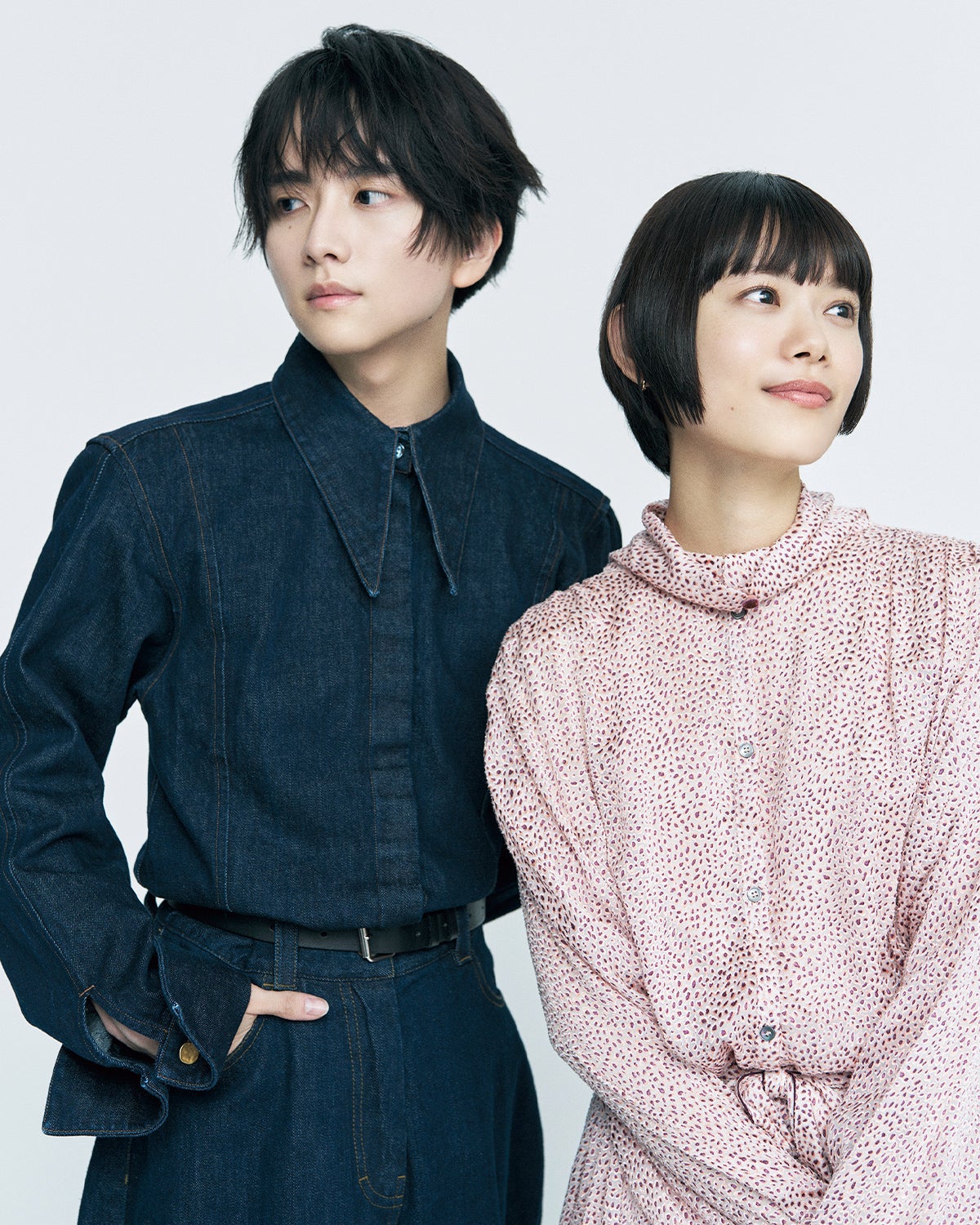 俳優の杉咲花と板垣李光人 2