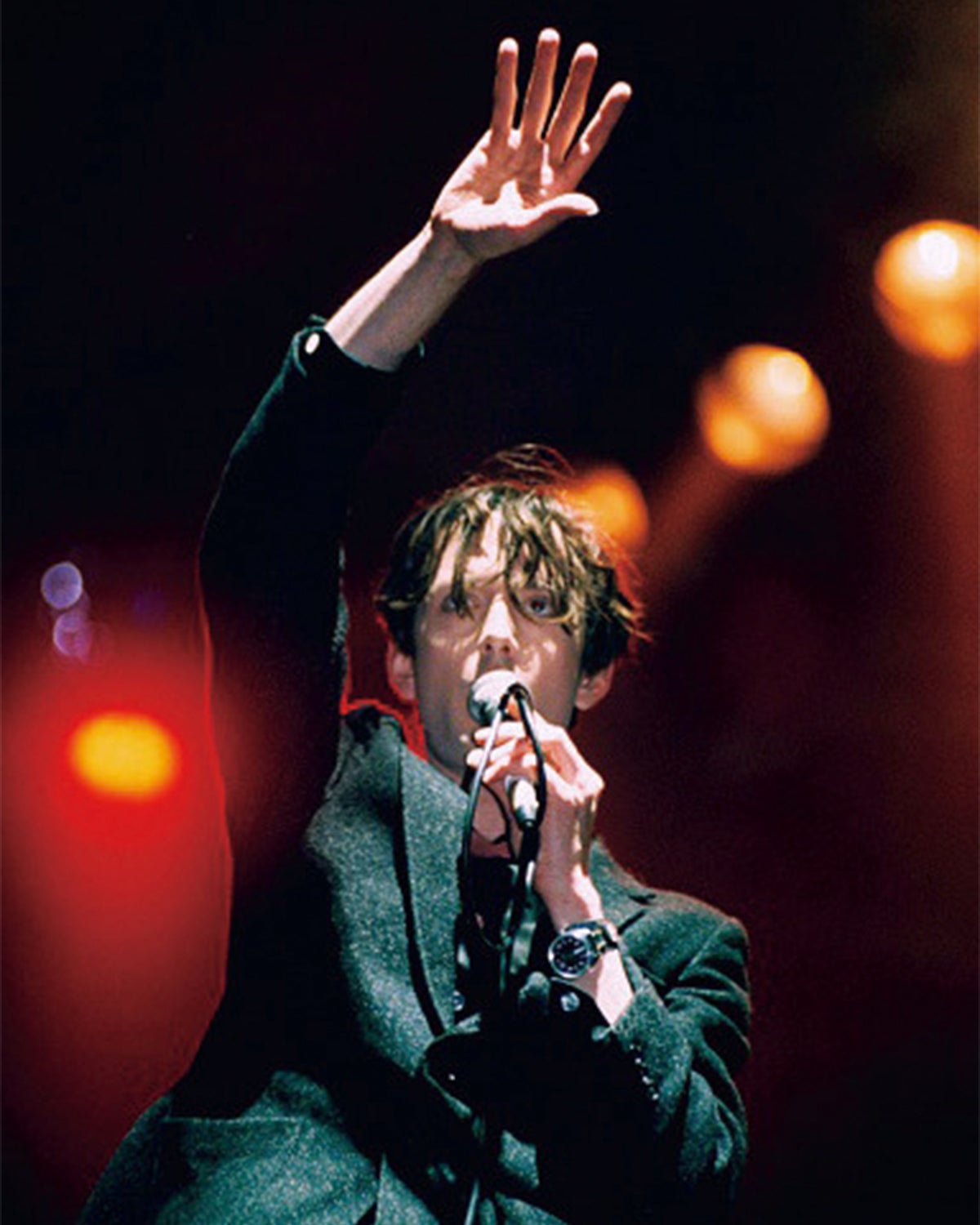 「Pyramid Stage」のヘッドライナーを務めたパルプ