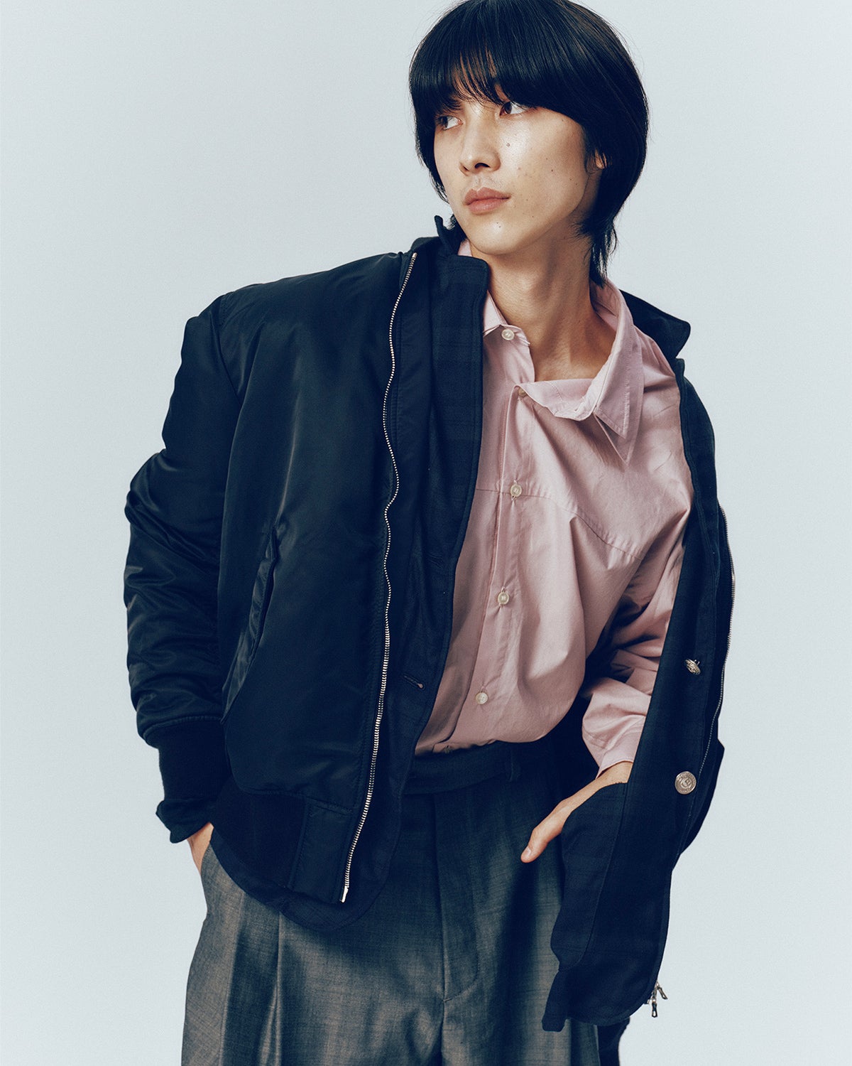 uniform experimentの2WAYブルゾン