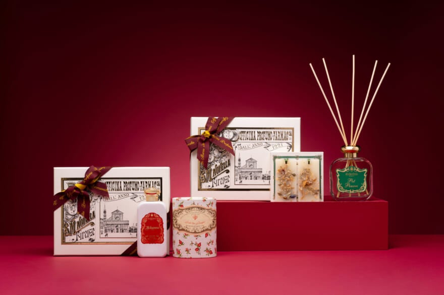 メンズも注目。“世界最古の薬局“ サンタ・マリア・ノヴェッラより25年ホリデーを優雅に飾る2種類のギフトセットが発売。