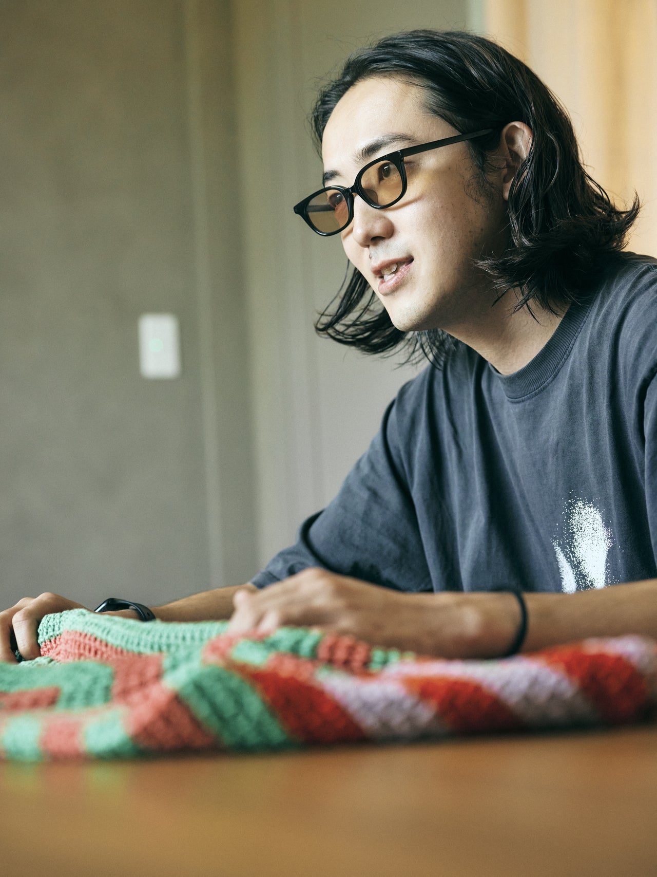 2.〈C.E〉のボーダーニットと野口さん