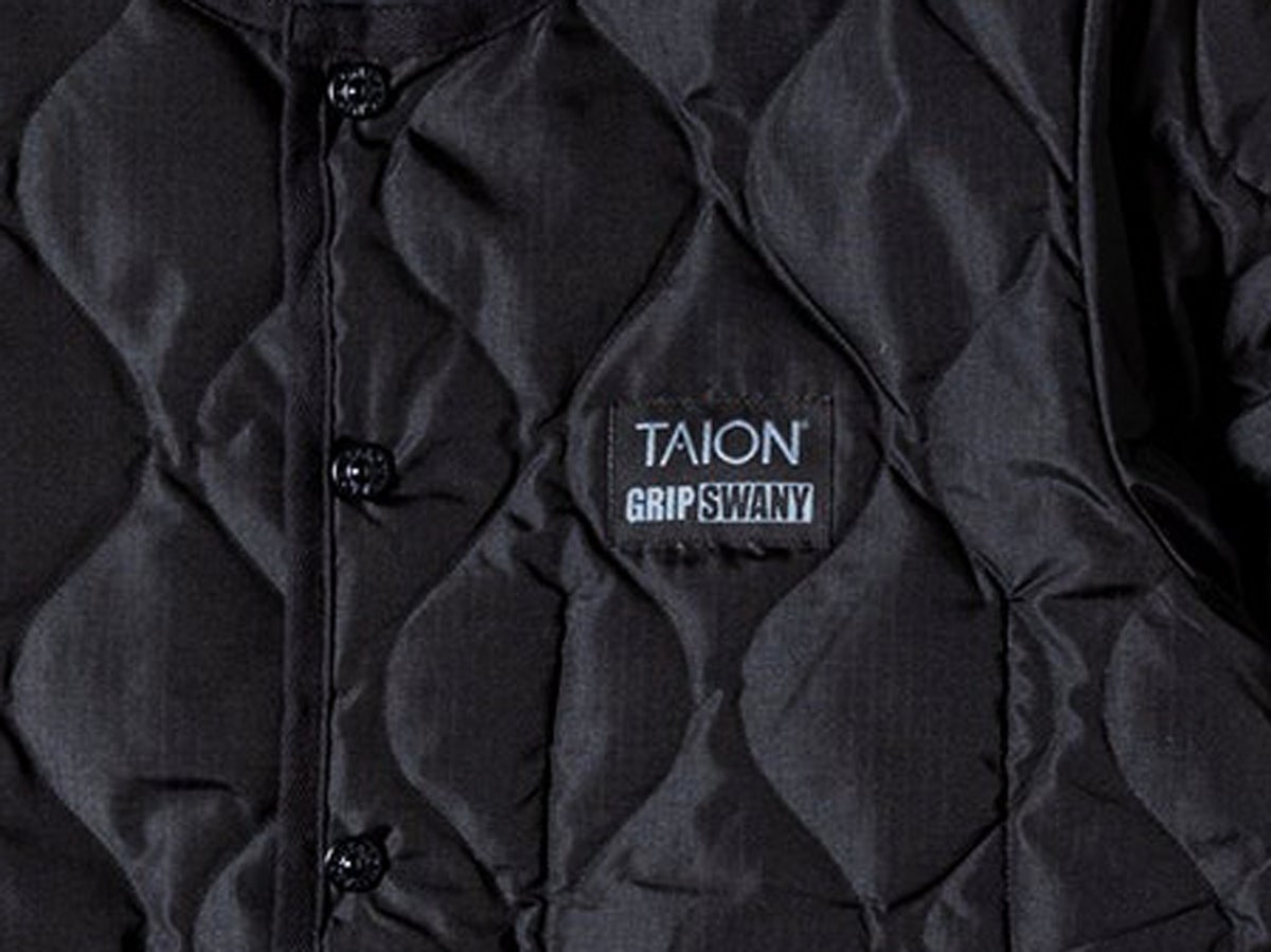 「タイオン」の１万円台で“着膨れしない”最強コラボダウン！「グリップスワニー」がミリタリーラインを華麗にアップデート！