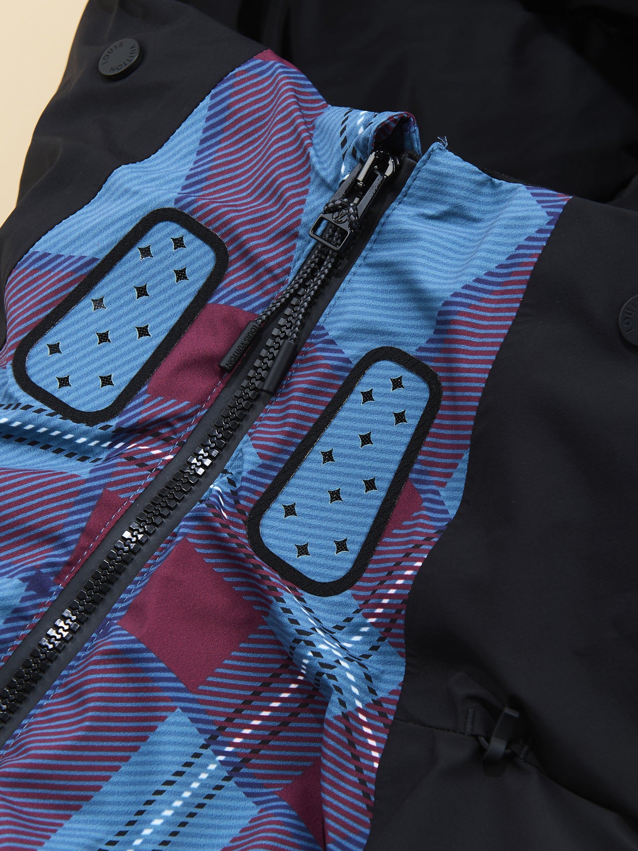 「ルイ・ヴィトン」で この冬買うべき名作ダウンジャケット/ダウン スキージャケットの襟元