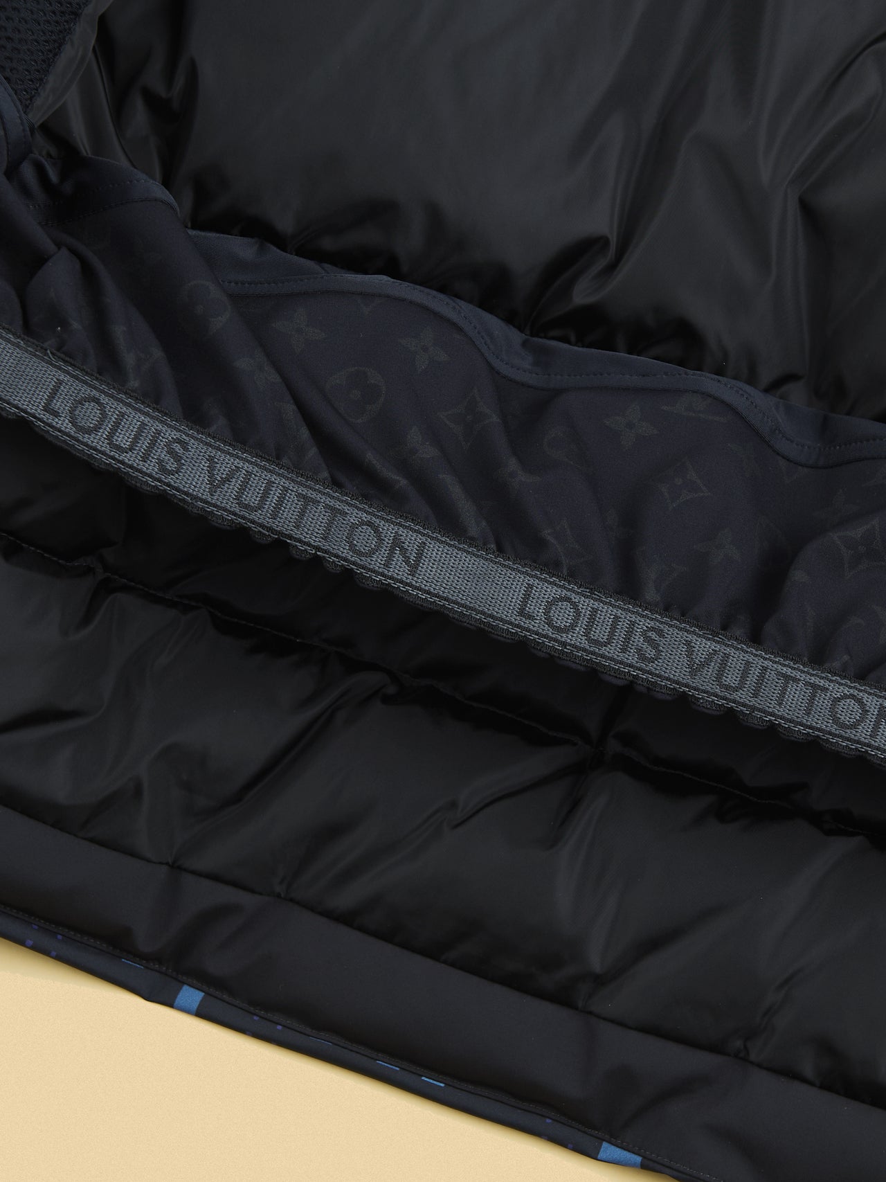 「ルイ・ヴィトン」で この冬買うべき名作ダウンジャケット/ダウン スキージャケットのスノースカートのブランドロゴ