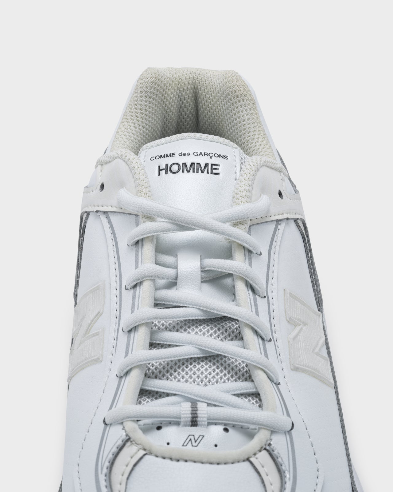 New Balance（ニューバランス） COMME des GARÇONS HOMME （コム デ ギャルソン・オム）コラボ　スニーカー　ホワイト　シューレース
