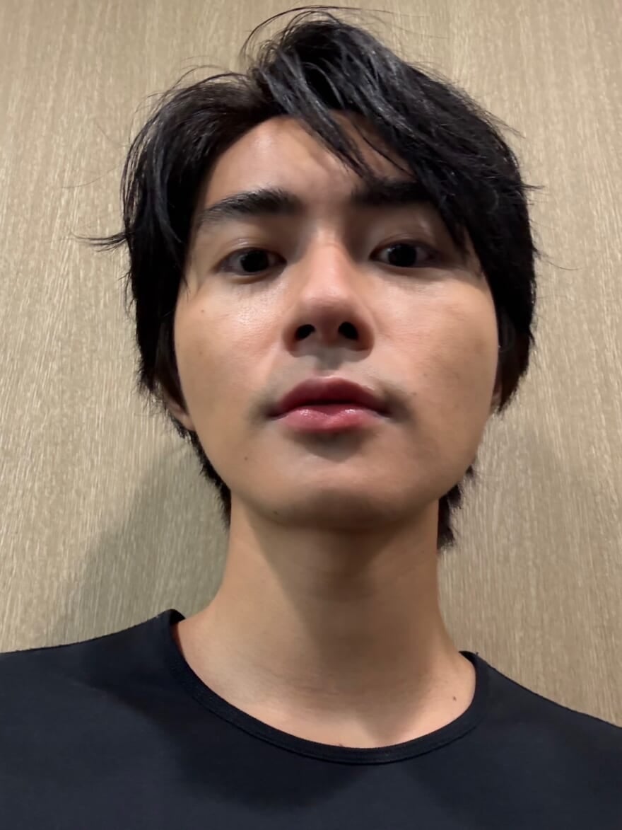 メンズノンノモデル髙橋大翔の正面顔。