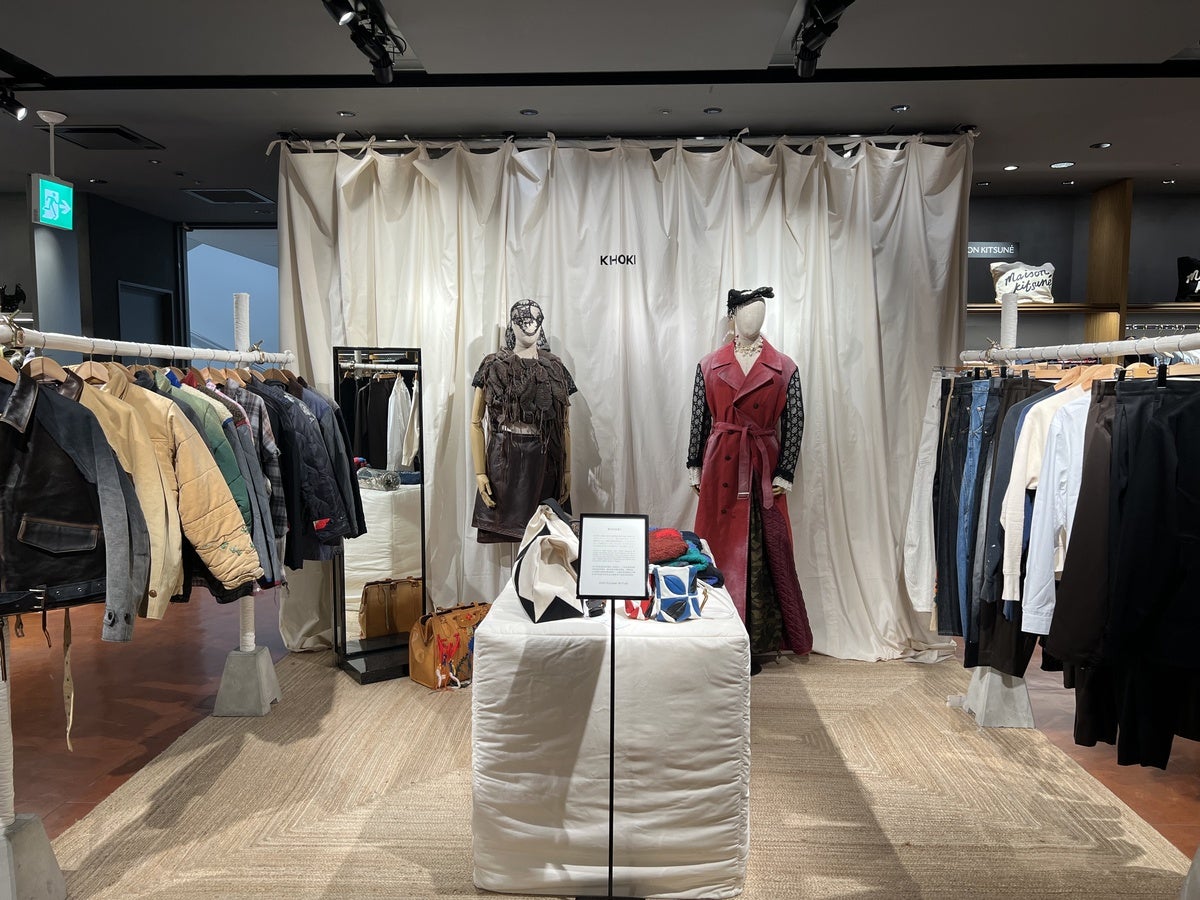 KHOKI POP UP STORE 店内