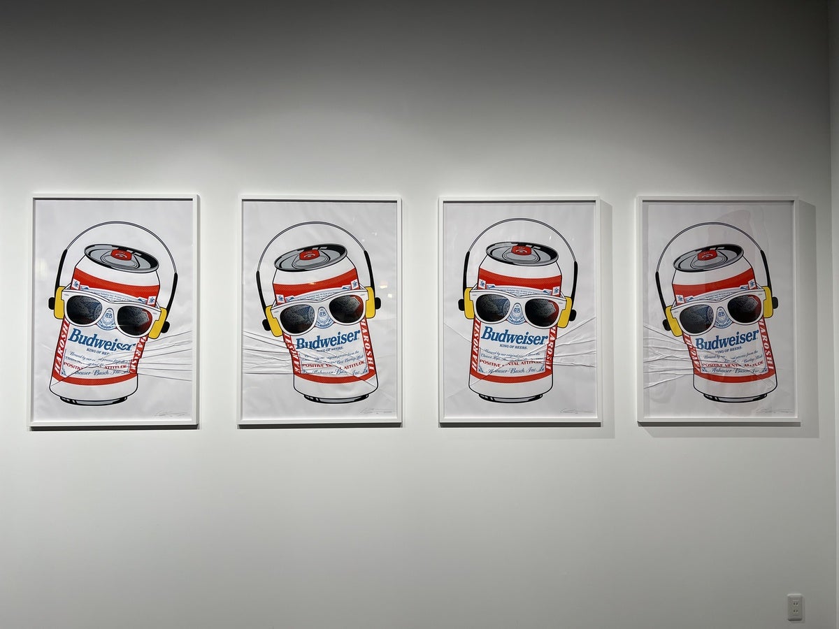 HAROSHI コラボレーション 「Buds of Bud Art Show」ポスター