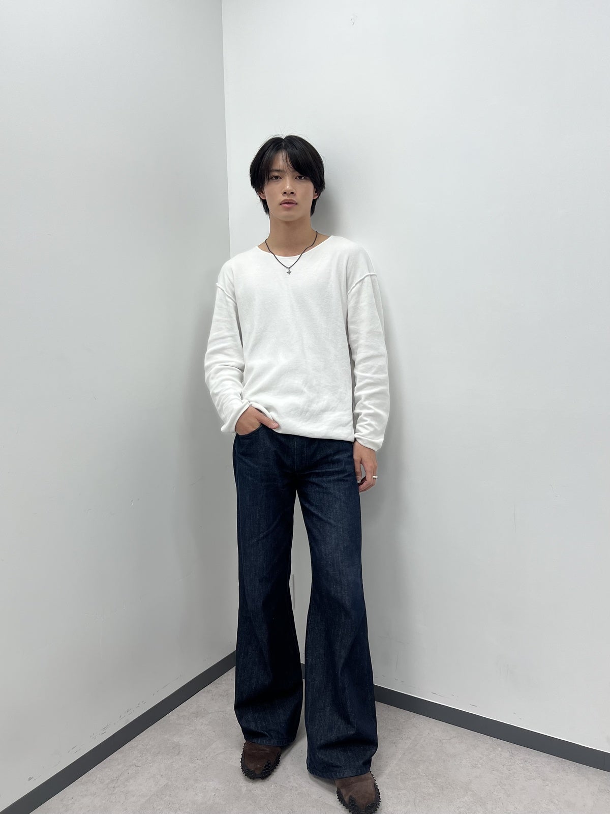 私服スナップ 神谷空 全身