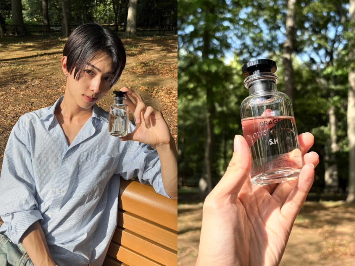 いつも通りの自分でいるための“ルーティン”。『ルイ･ヴィトン』の香水はリラックスしたい時の必需品！【13 染矢 彪我くん/ 僕の愛用品】