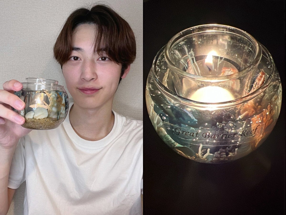 「アロマキャンドル」は心と体を整える相棒！仕事でもプライベートでも大活躍中です。【08 髙橋 紅輝くん/ 僕の愛用品】