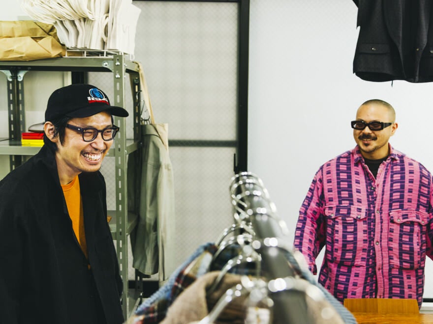 スタイリスト泉さんと、メモリーメメントリメンバランスの店主黒沼さん