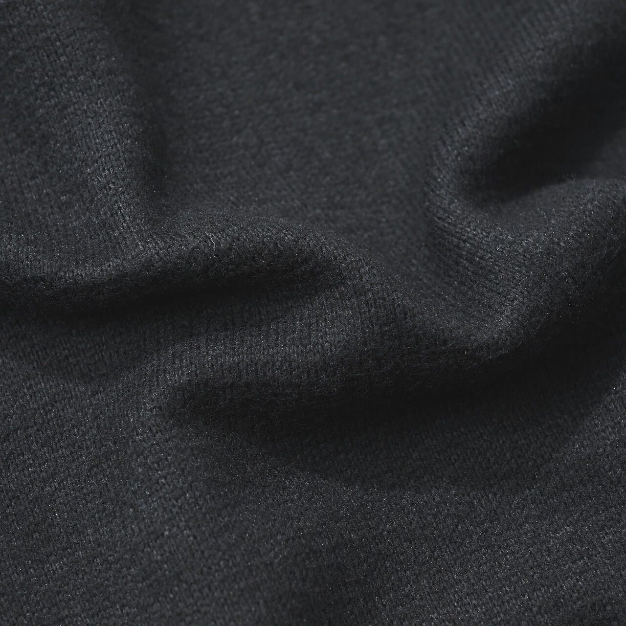 ユニクロの新作フリースのソフトニットフリースクルーネックTの素材感