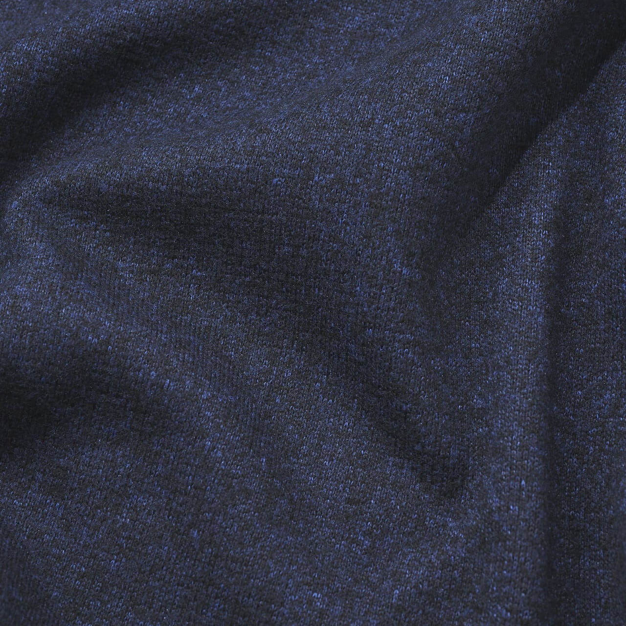 ユニクロの新作フリースのソフトニットフリースモックネックTの素材感