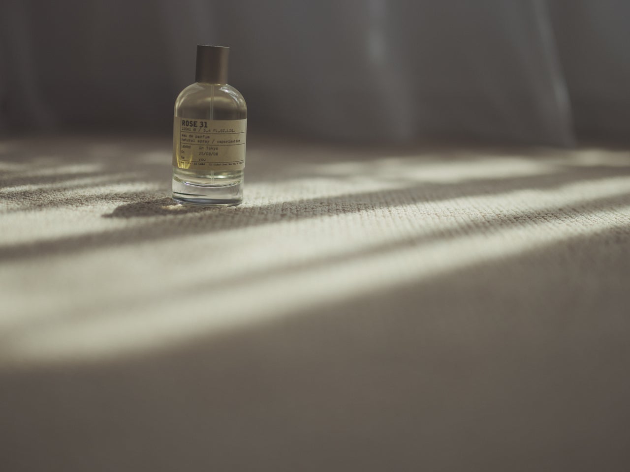 ルラボの香水「ローズ３１」のボトル