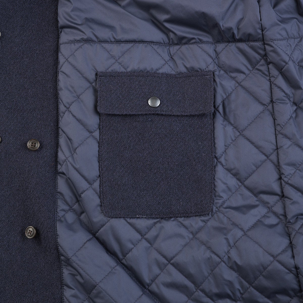 ポロ ラルフ ローレンの.Langdon ウール ウォーキング コートの裏地ポケット