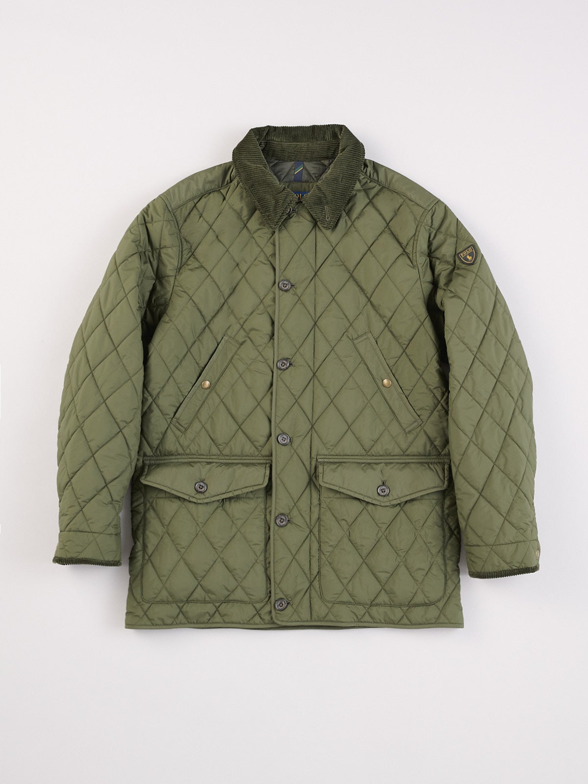 ポロ ラルフ ローレンのキルテッド カー コート