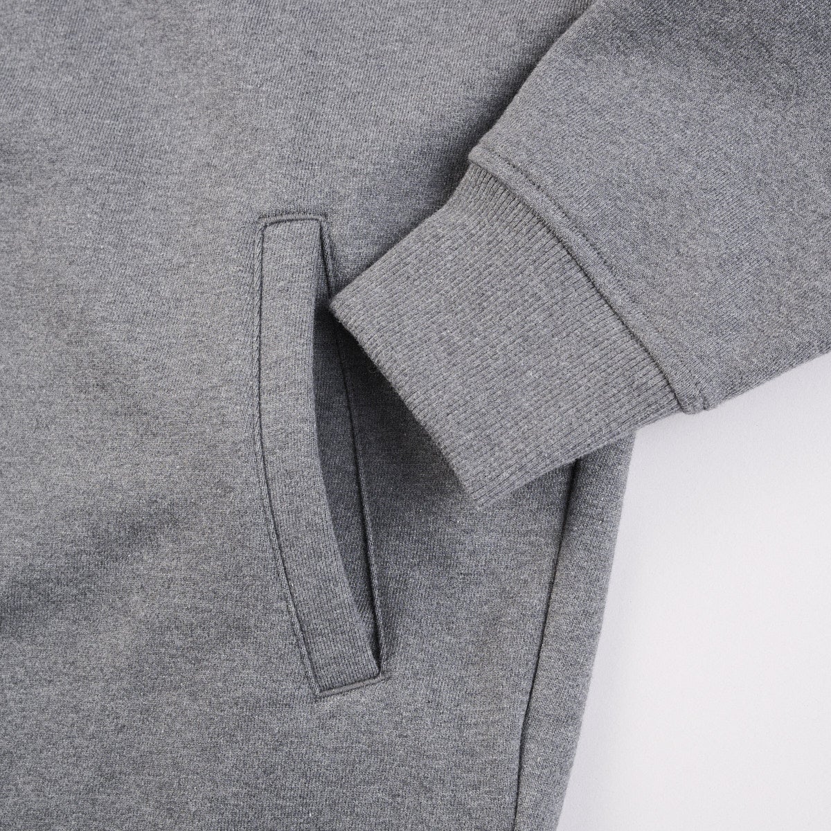 ポロ ラルフ ローレンのリラックス フィット ロゴ フリース スウェットシャツのサイドポケット